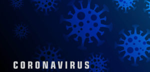 coronavirus ncov or covid-19 virus banner concept