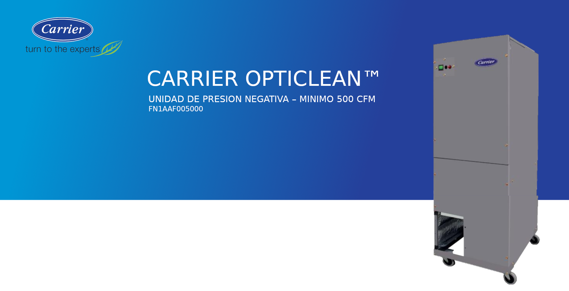 Carrier opticlean